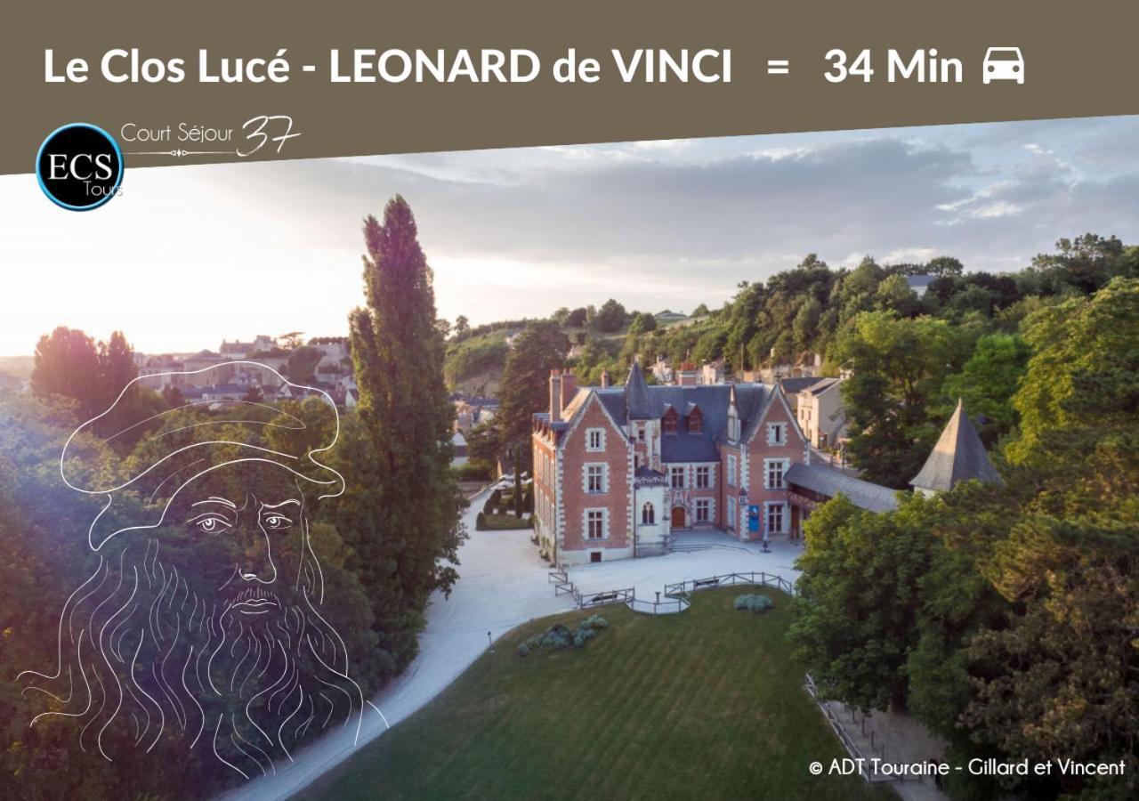 "Cozy Zen" 1 Grande Chambre - Calme - Arrivee Autonome - 6 Pers - Parking Gratuit Tours Exterior foto